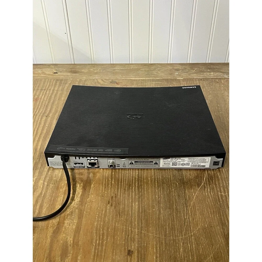 Samsung BD-J5700 Smart Curved Blu-Ray Disc DVD Player Streaming No Remote Tested